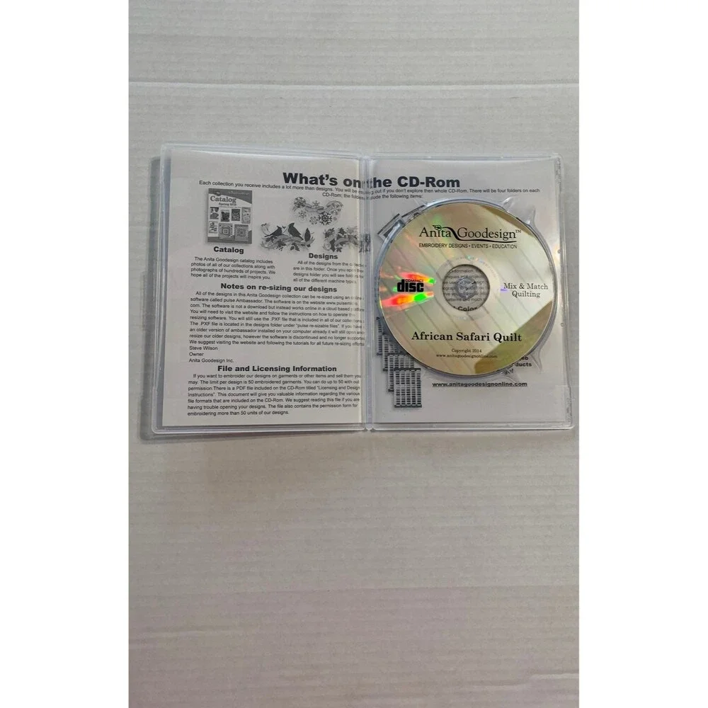 Mix & Match Quilting by Anita Goodesign CD
